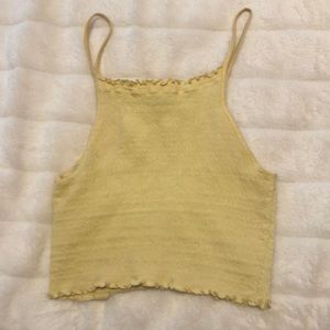 Light yellow tank top